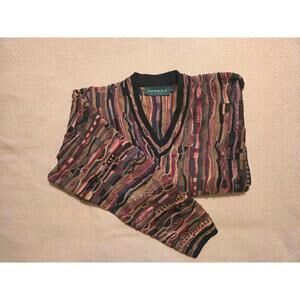 Vintage Tundra XL Coogi Style Sweater | 90s Streetwear